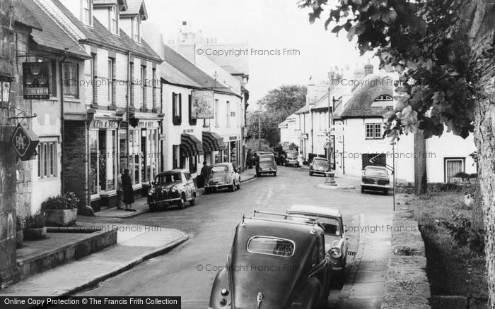 Photo of Chagford, The Square And Mill Street c.1965