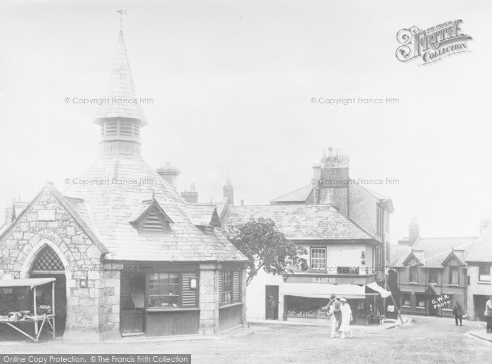 Photo of Chagford, The Square c.1930