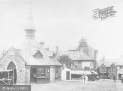 The Square c.1930, Chagford