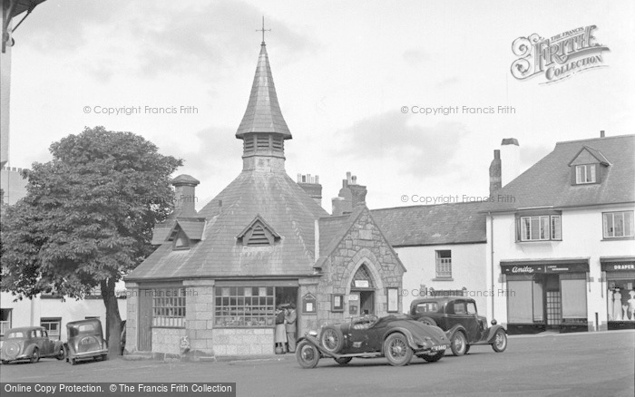 Photo of Chagford, The Square c.1951