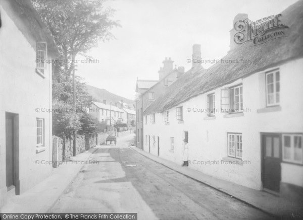 Photo of Chagford, the Street 1922