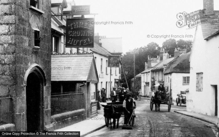 Photo of Chagford, The Three Crowns 1922