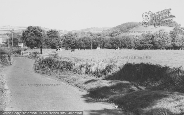 Photo of Chagford, View From The Bridge c.1960