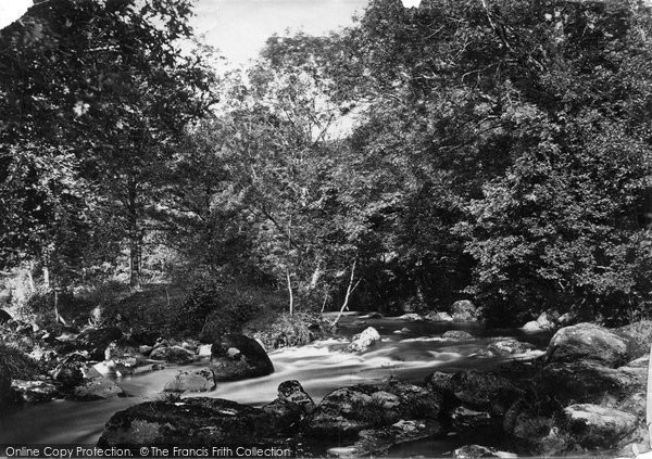 Photo of Chagford, Watersmeet c.1871