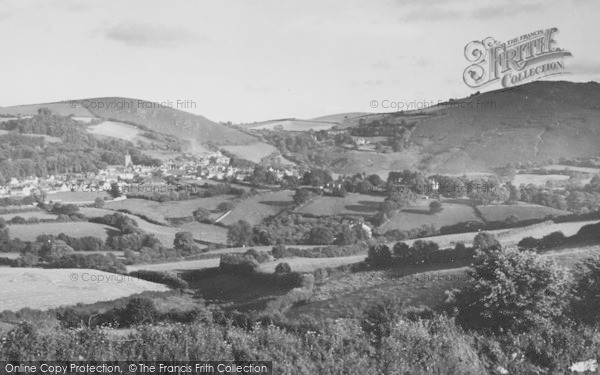 Photo of Chagford, With Nattadon And Meldon Hills c.1955