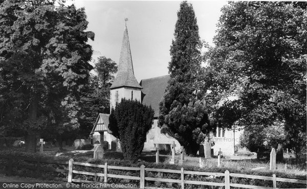 Photo of Chaldon, Church Of St Peter And St Paul (Ad1086) c.1960