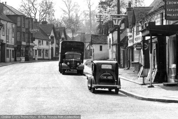 Photo of Chalfont St Giles, Bedford Lorry And An Austin Ruby c.1955