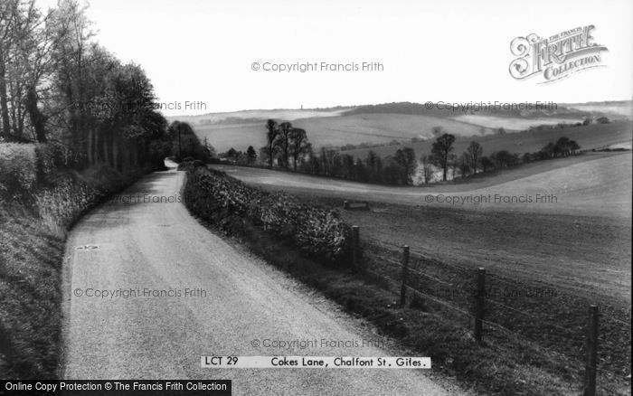 Photo of Chalfont St Giles, Cakes Lane c.1960