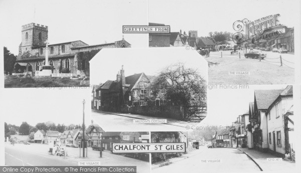 Photo of Chalfont St Giles, Composite c.1960