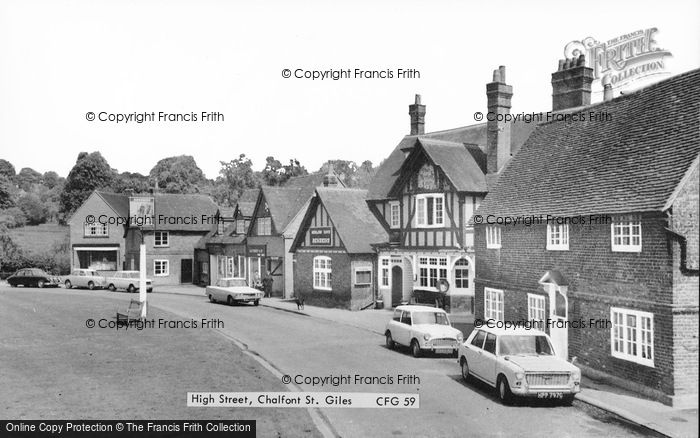 Photo of Chalfont St Giles, High Street c.1970
