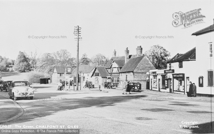 Photo of Chalfont St Giles, The Green c.1955