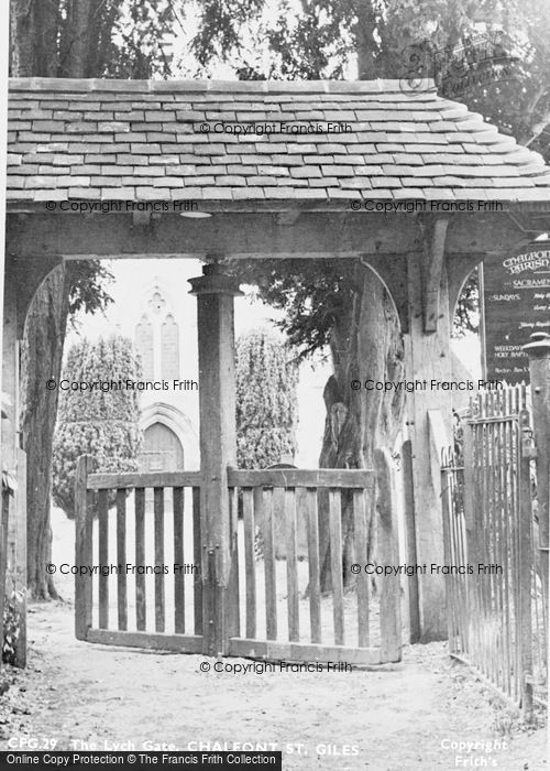 Photo of Chalfont St Giles, The Lychgate c.1955