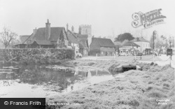 The Pond And Village c.1955, Chalfont St Giles
