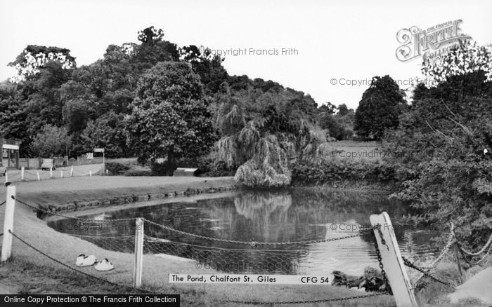 Photo of Chalfont St Giles, The Pond c.1965