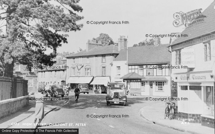 Photo of Chalfont St Peter, High Street c.1950