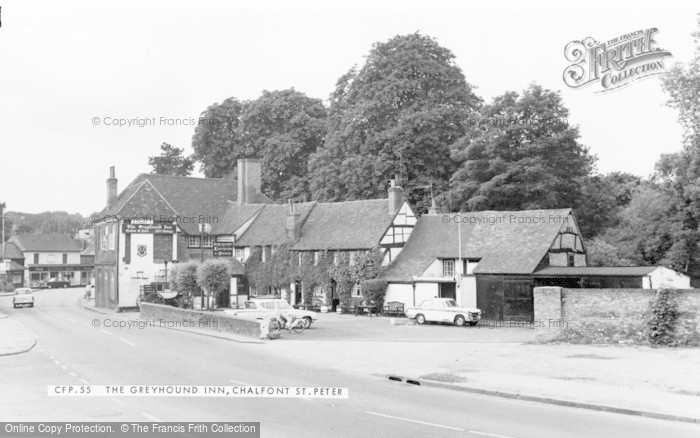 Photo of Chalfont St Peter, The Greyhound Inn c.1965