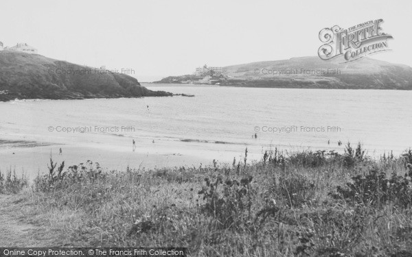 Photo of Challaborough, Burgh Island c.1955