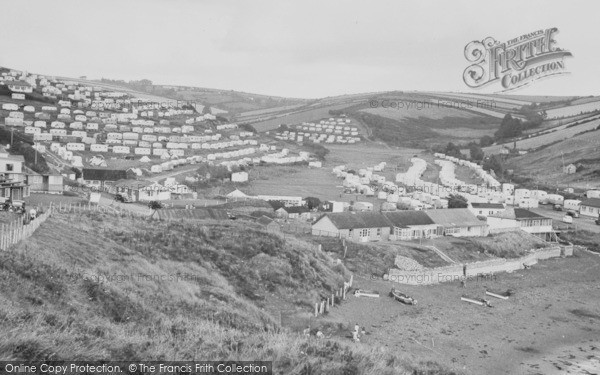 Photo of Challaborough, Caravan Parks c.1955