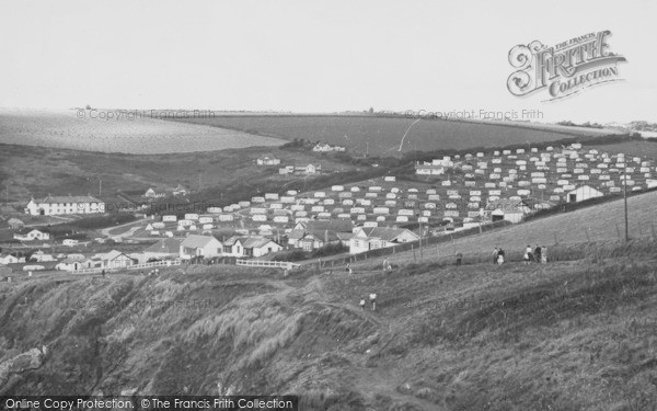 Photo of Challaborough, Caravan Parks c.1955
