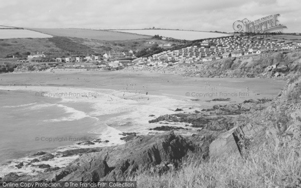 Photo of Challaborough, From Burgh Island c.1960