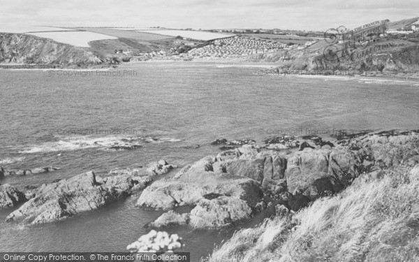 Photo of Challaborough, From Burgh Island c.1960