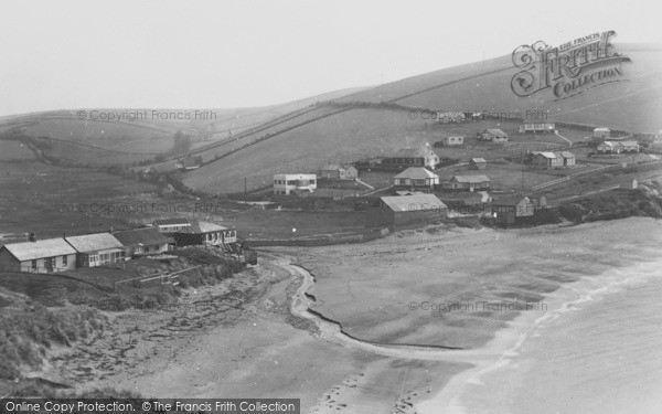 Photo of Challaborough, Sands And Cliffs c.1935