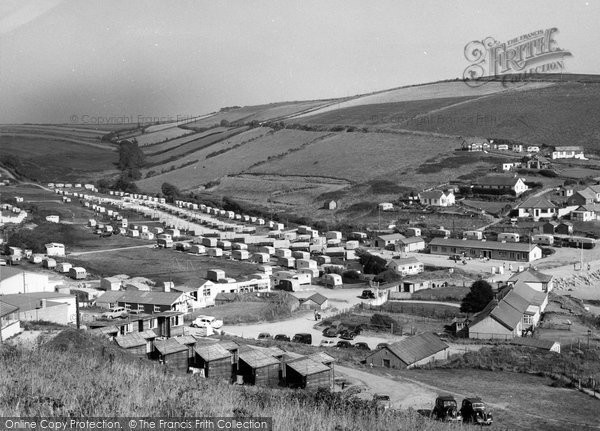 Photo of Challaborough, South Hams Caravan Park c.1960
