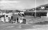 South Hams Caravan Park Entrance c.1960, Challaborough