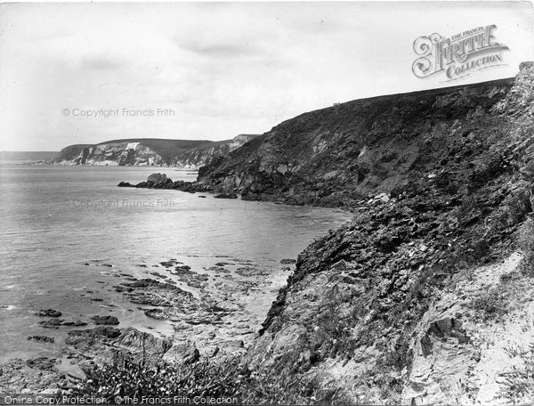 Photo of Challaborough, The Cliffs 1925