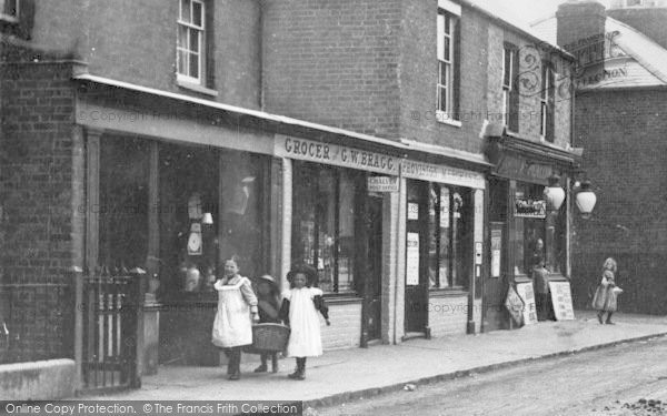 Photo of Chalvey, High Street, G.W.Bragg Grocer And Post Office c.1900