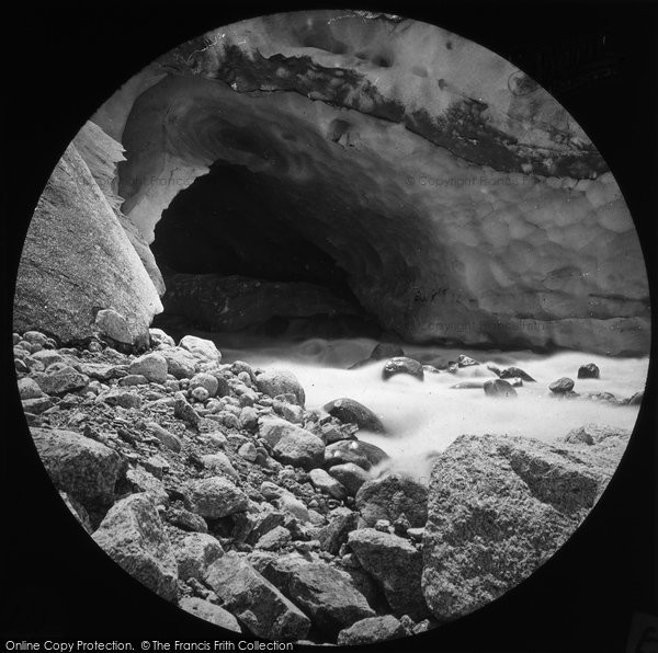 Photo of Chamonix, Glacier Des Bois, The Source Of The Arveron c.1874