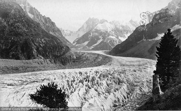 Photo of Chamonix, Mer De Glace c.1885