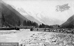 Mont Blanc From Argentiere c.1874, Chamonix
