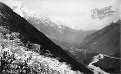 Valley, From Le Chapeau c.1874, Chamonix