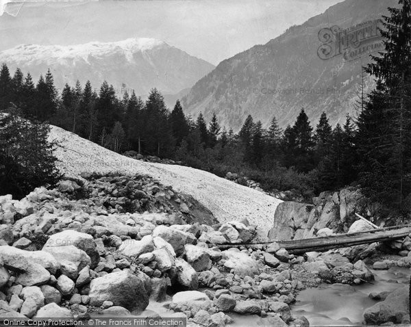 Photo of Chamonix, View From Cascade Du Dard c.1874