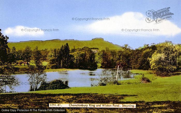 Photo of Chanctonbury Ring, The Ring And Wiston Pond c.1955