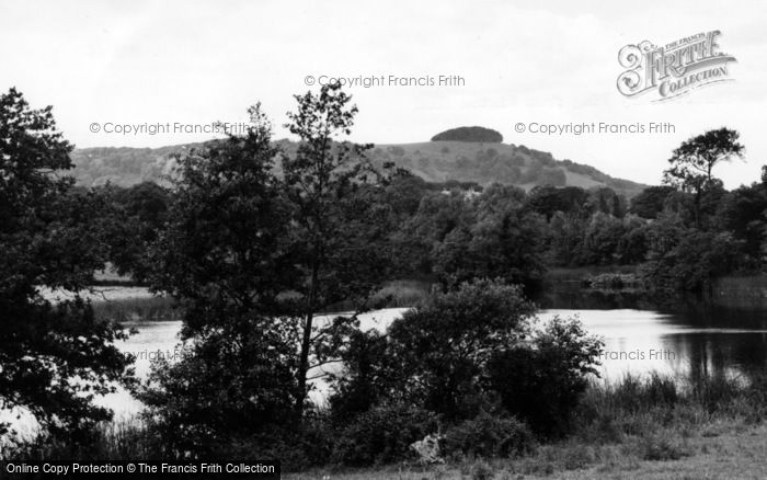 Photo of Chanctonbury Ring, The Ring From Wiston Pond c.1960