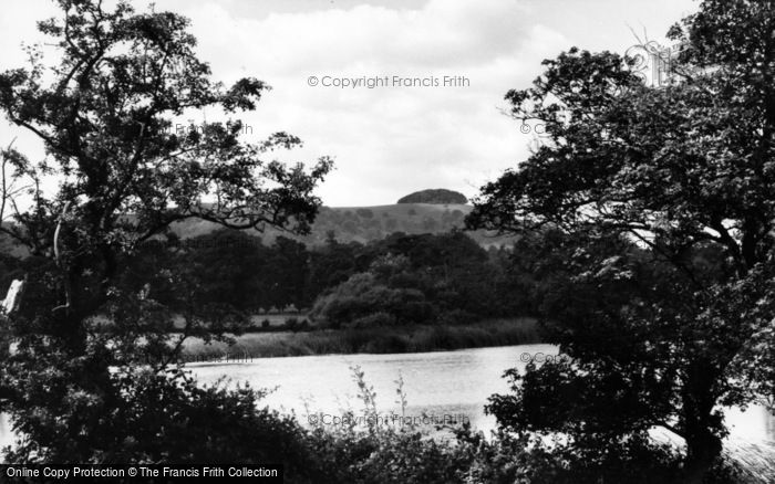 Photo of Chanctonbury Ring, View From Wiston Pond c.1960