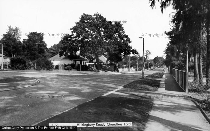 Photo of Chandler's Ford, Hiltingbury Road c.1960