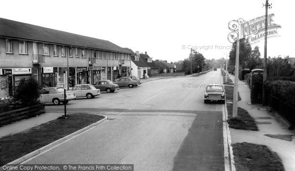 Photo of Chandler's Ford, Hiltingbury Road Shops c.1965