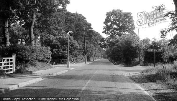 Photo of Chandler's Ford, Hursley Road c.1955