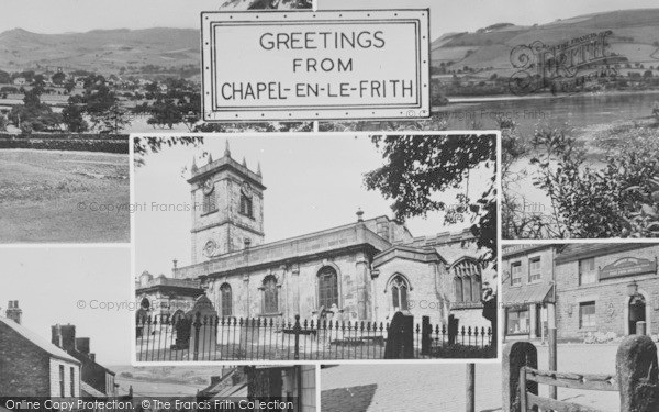Photo of Chapel En Le Frith, Composite c.1940