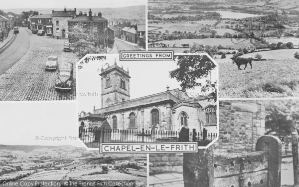 Photo of Chapel En Le Frith, Composite c.1960