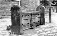 The Stocks c.1960, Chapel-En-Le-Frith