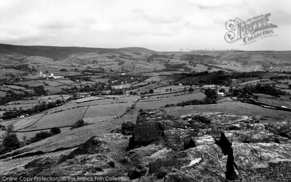 Photo of Chapel En Le Frith, View From Eccles Pike c.1940