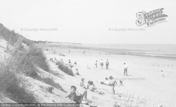 Photo of Chapel St Leonards, Beach c.1955