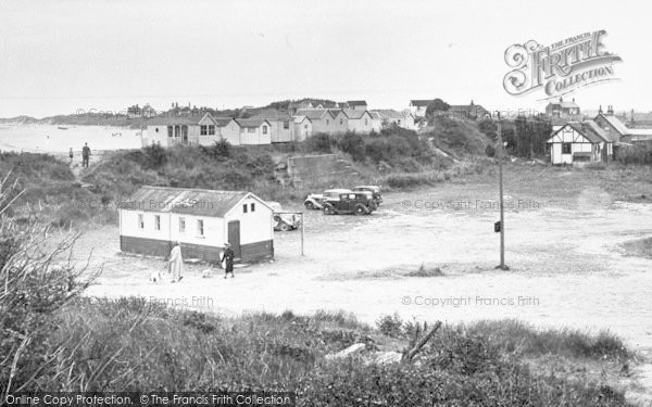 Photo of Chapel St Leonards, Point Car Park And South Beach c.1955