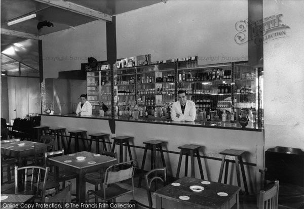 Photo of Chapel St Leonards, the Bar, Benvenute Social Club c1960