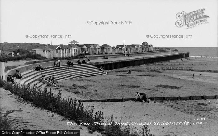 Photo of Chapel St Leonards, The Bay, Chapel Point c.1955