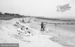 The Beach c.1955, Chapel St Leonards
